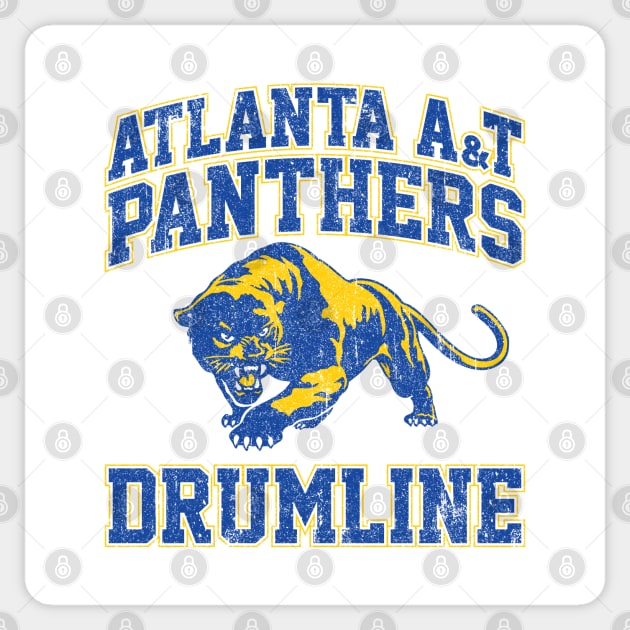 Atlanta A&T Drumline (Variant) Sticker by huckblade